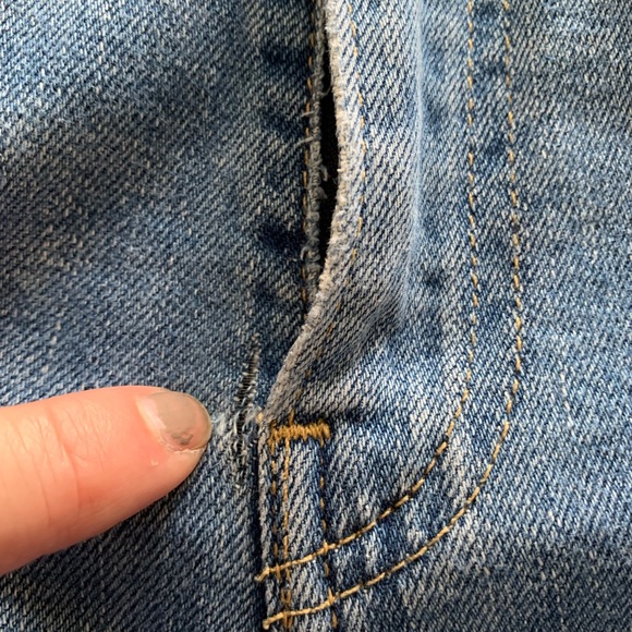 Levi’s vintage high rise skinny size 28 - patches - Picture 7 of 16